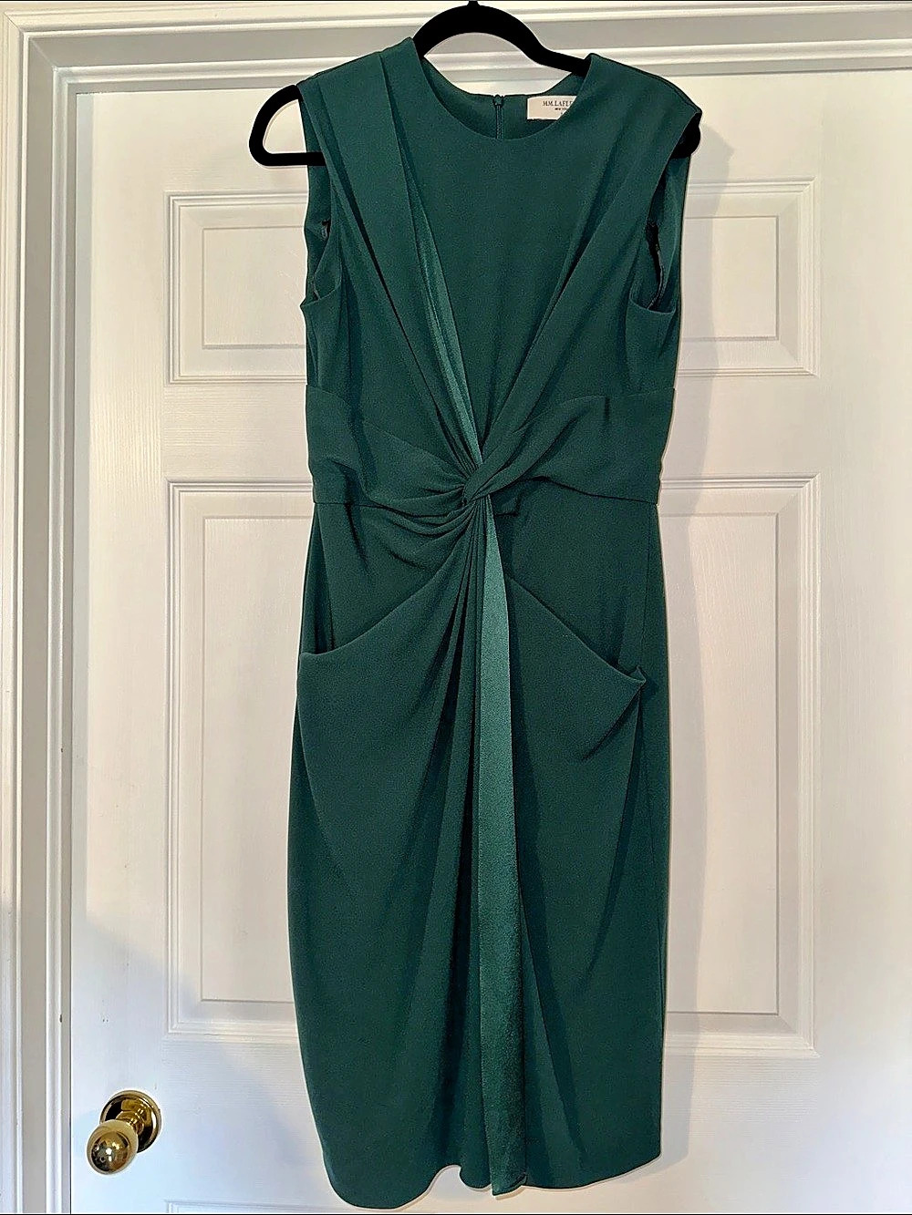 MM. LaFleur Midi Dress in Green Size 8 Like New